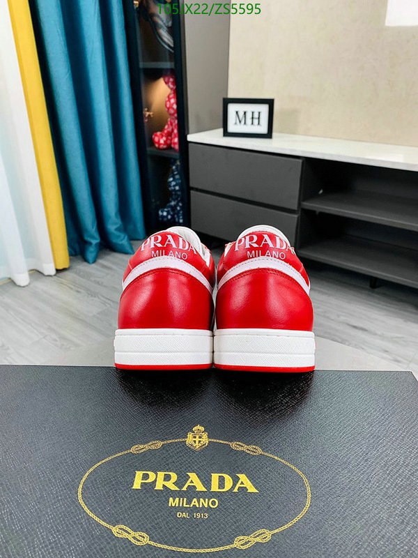 Men shoes-Prada, Code: ZS5595,$: 105USD