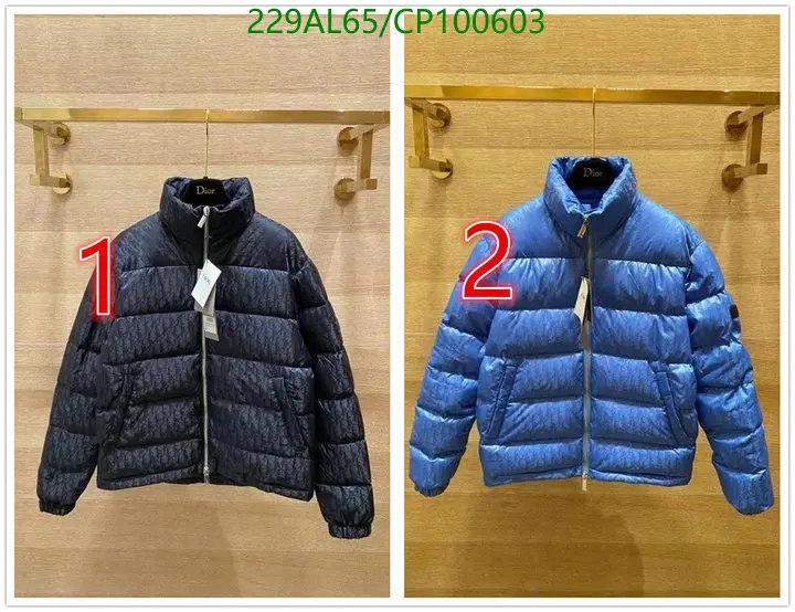 Down jacket Men-Dior, Code: CP100603,$: 229USD