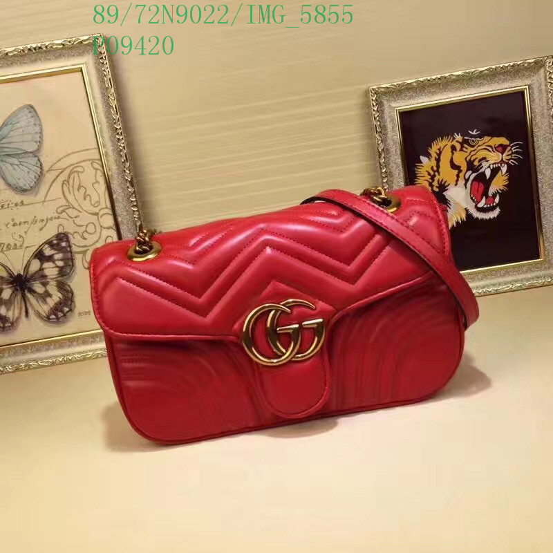 Gucci Bag-(4A)-Marmont,Code: GGB120420,$: 89USD