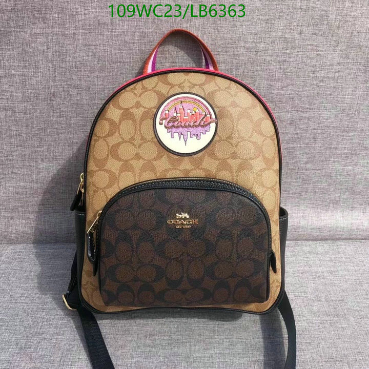 Coach Bag-(4A)-Backpack-,Code: LB6363,$: 109USD