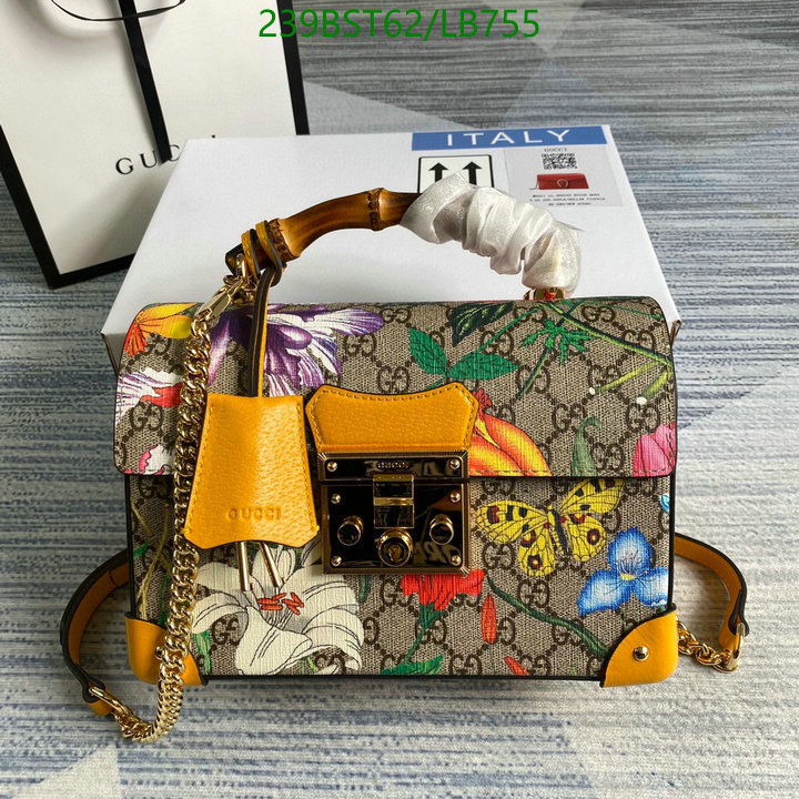 Gucci Bag-(Mirror)-Handbag-,Code: LB755,$: 239USD