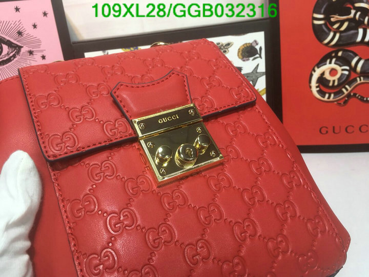 Gucci Bag-(4A)-Padlock-,Code: GGB032316,$: 109USD