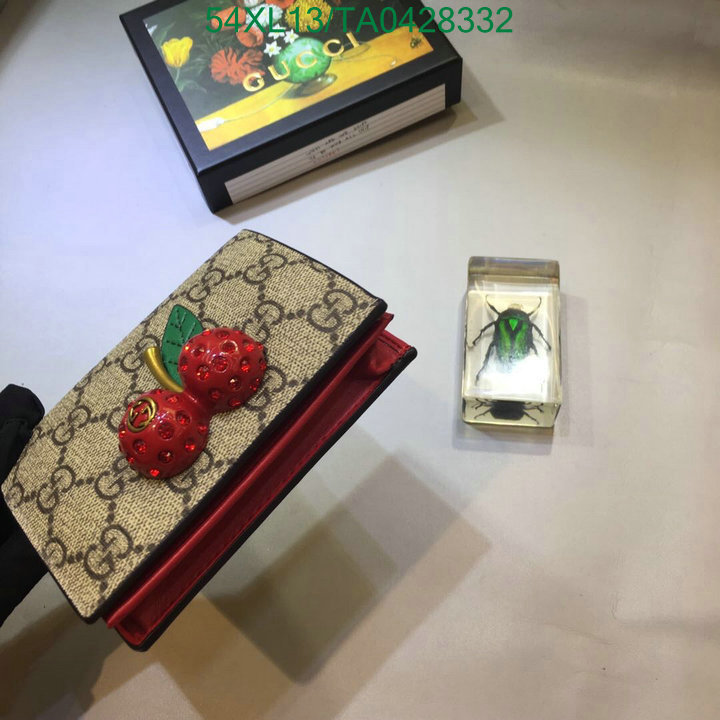 Gucci Bag-(4A)-Wallet-,Code:TA0428332,$: 54USD