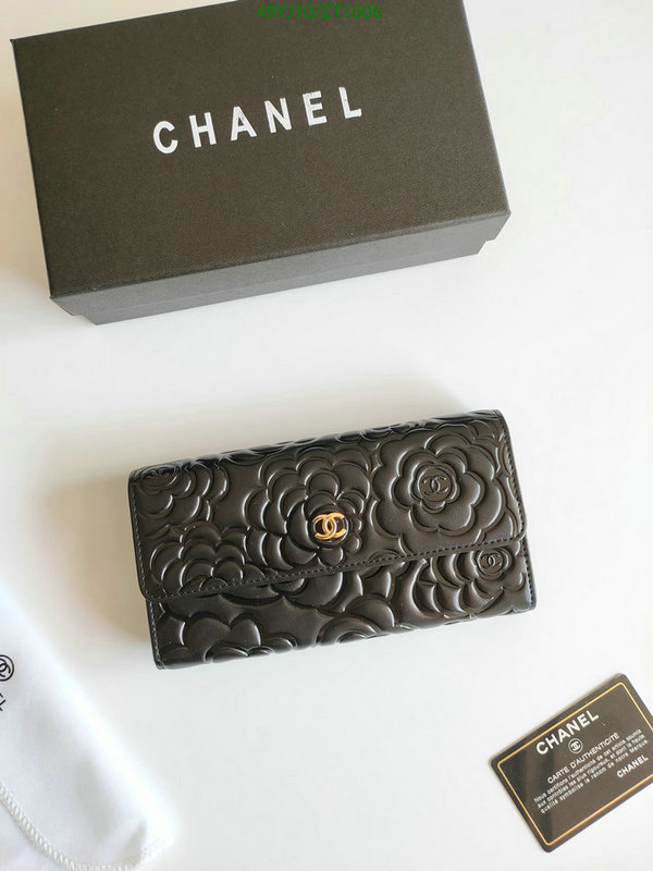 Chanel Bags ( 4A )-Wallet-,Code: ZT1606,$: 49USD