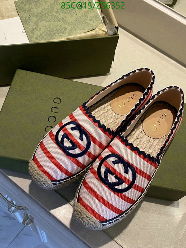 Women Shoes-Gucci, Code: ZS6352,$: 85USD