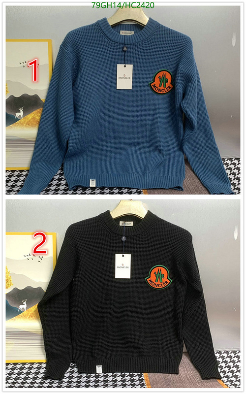 Clothing-Moncler, Code: HC2420,$: 79USD