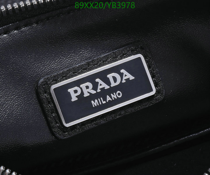 Prada Bag-(Mirror)-Clutch-,Code: YB3978,$: 89USD