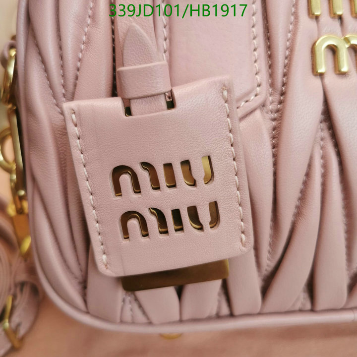 Miu Miu Bag-(Mirror)-Diagonal-,Code: HB1917,$: 339USD