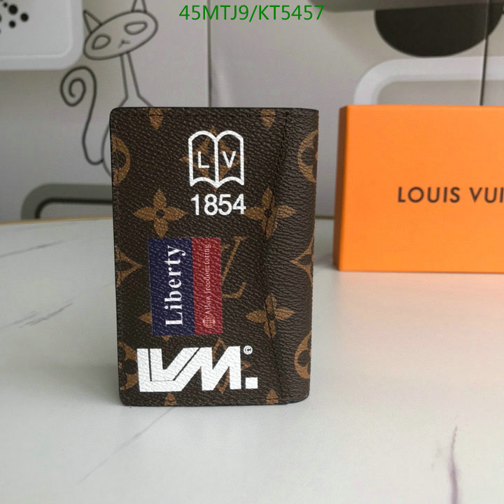 LV Bags-(4A)-Wallet-,Code: KT5457,$: 45USD