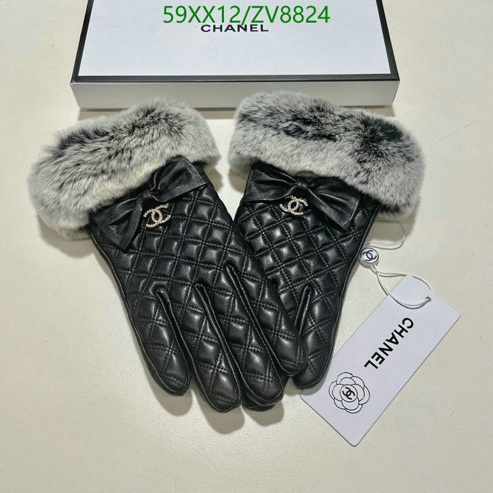 Gloves-Chanel, Code: ZV8824,$: 59USD