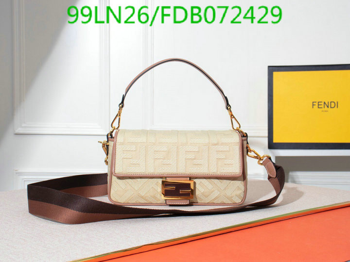 Fendi Bag-(4A)-Baguette-,Code: FDB072429,$: 99USD