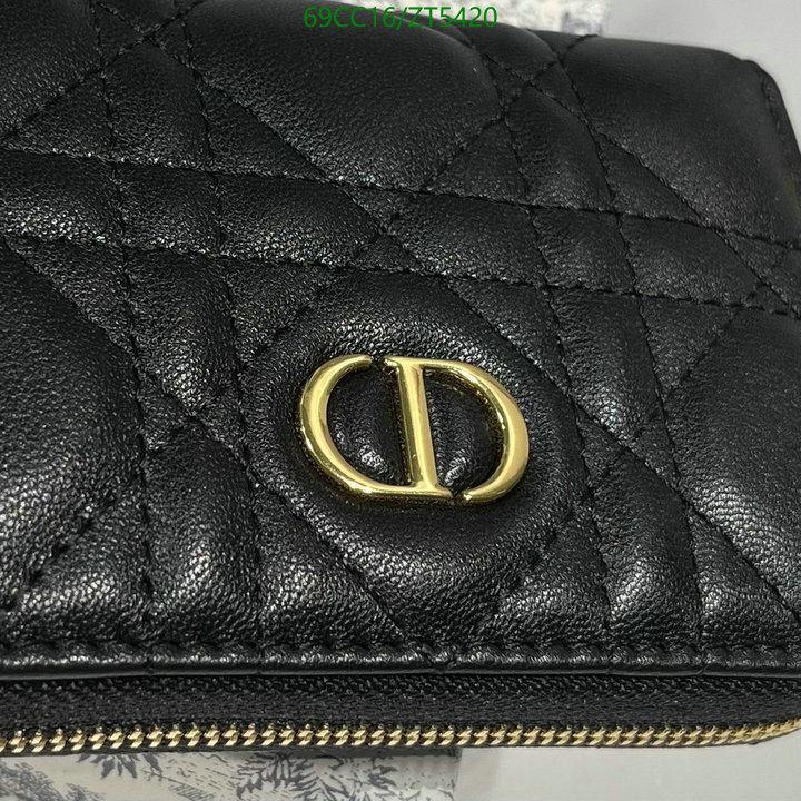 Dior Bags -(Mirror)-Wallet-,Code: ZT5420,$: 69USD