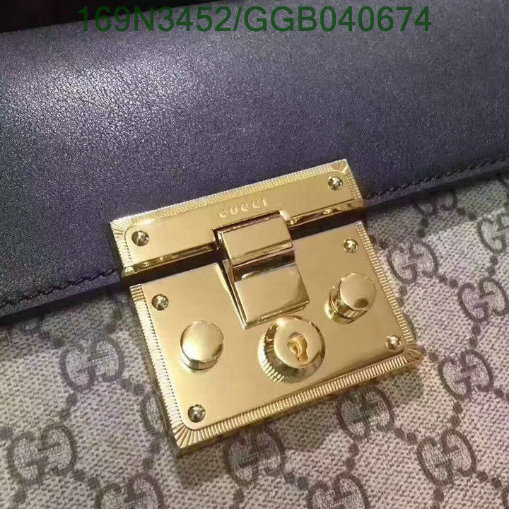 Gucci Bag-(Mirror)-Padlock,Code:GGB040674,$: 169USD