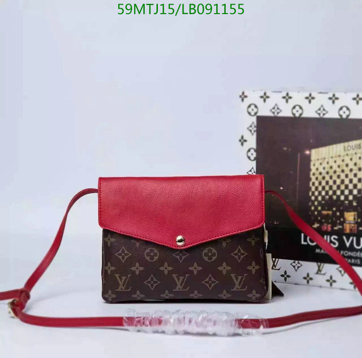 LV Bags-(4A)-Pochette MTis Bag-Twist-,Code: LB091155,$: 59USD