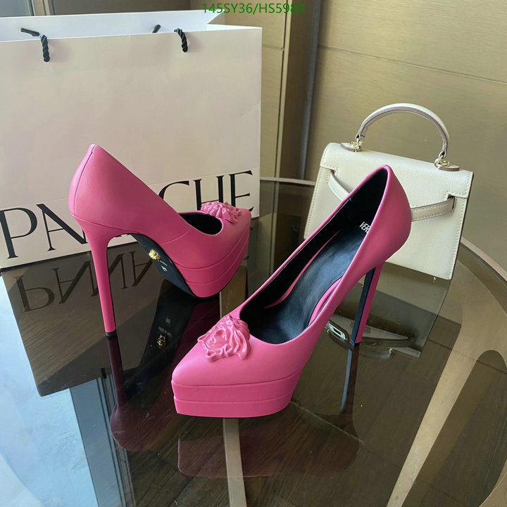 Women Shoes-Versace, Code: HS5983,$: 145USD