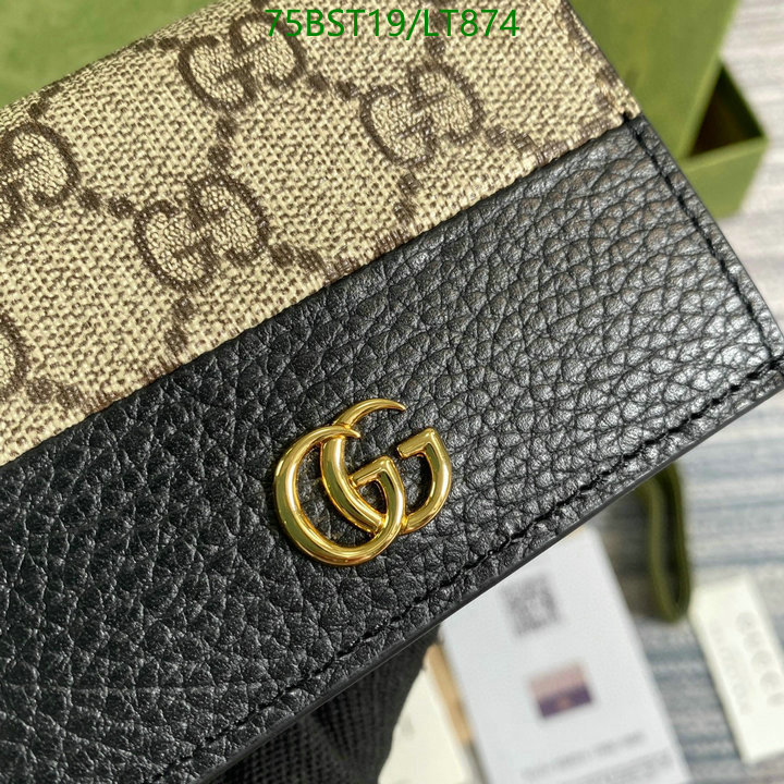 Gucci Bag-(Mirror)-Wallet-,Code: LTB874,$: 75USD