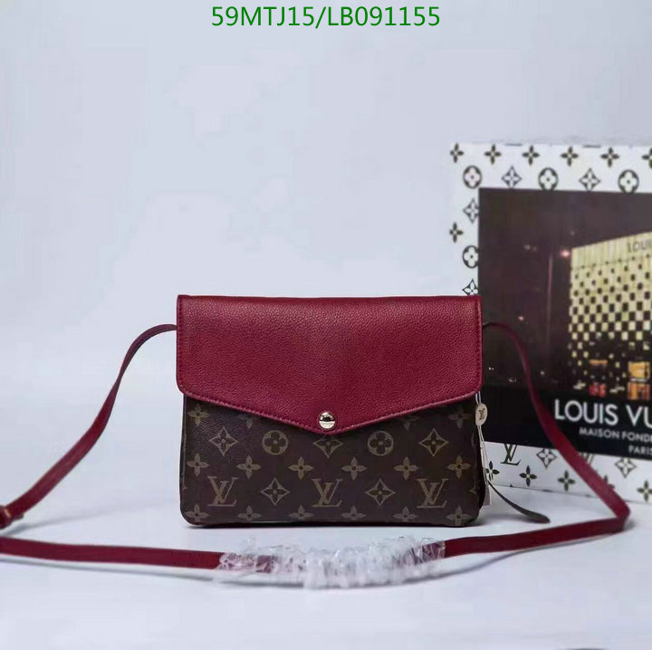 LV Bags-(4A)-Pochette MTis Bag-Twist-,Code: LB091155,$: 59USD