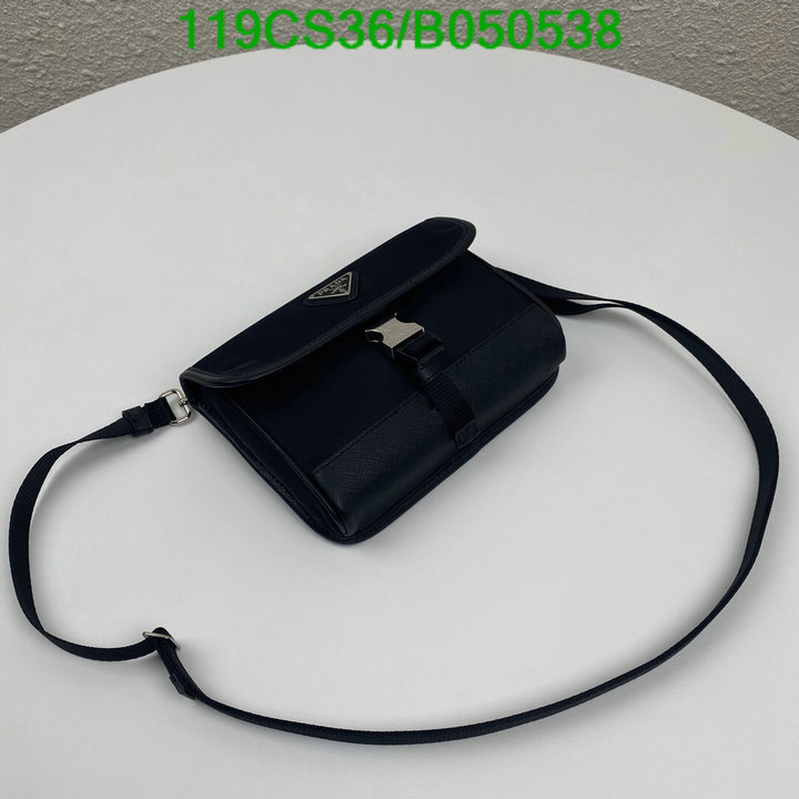 Prada Bag-(Mirror)-Diagonal-,Code: B050538,$: 119USD