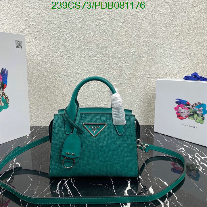 Prada Bag-(Mirror)-Handbag-,Code:PDB081176,$:239USD