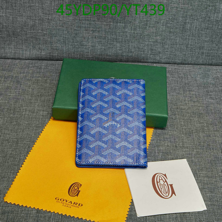 Goyard Bag-(Mirror)-Wallet-,Code: YT439,$: 45USD