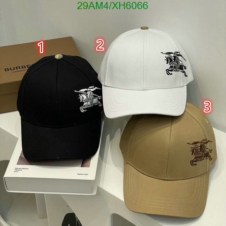 Cap -(Hat)-Burberry, Code: XH6066,$: 29USD