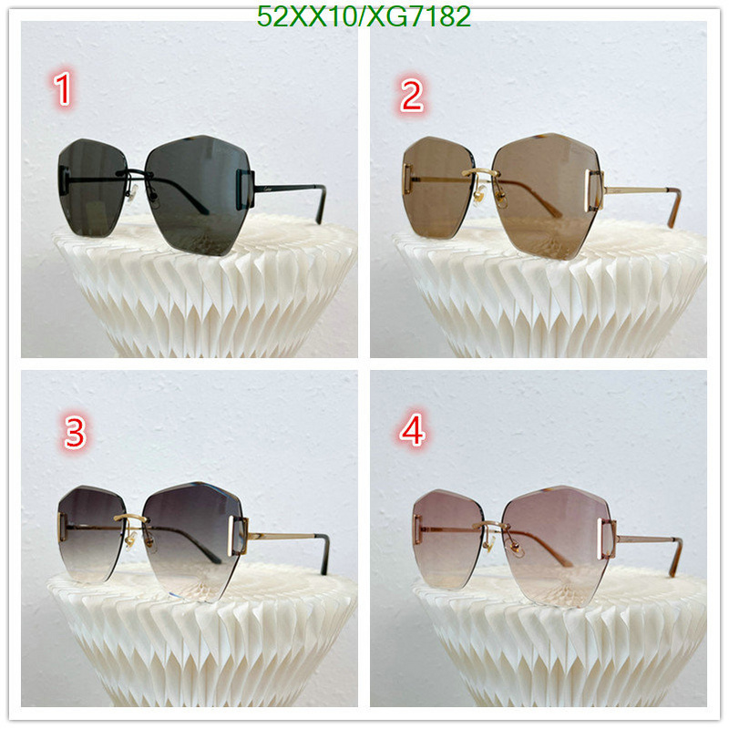 Glasses-Cartier, Code: XG7182,$: 52USD
