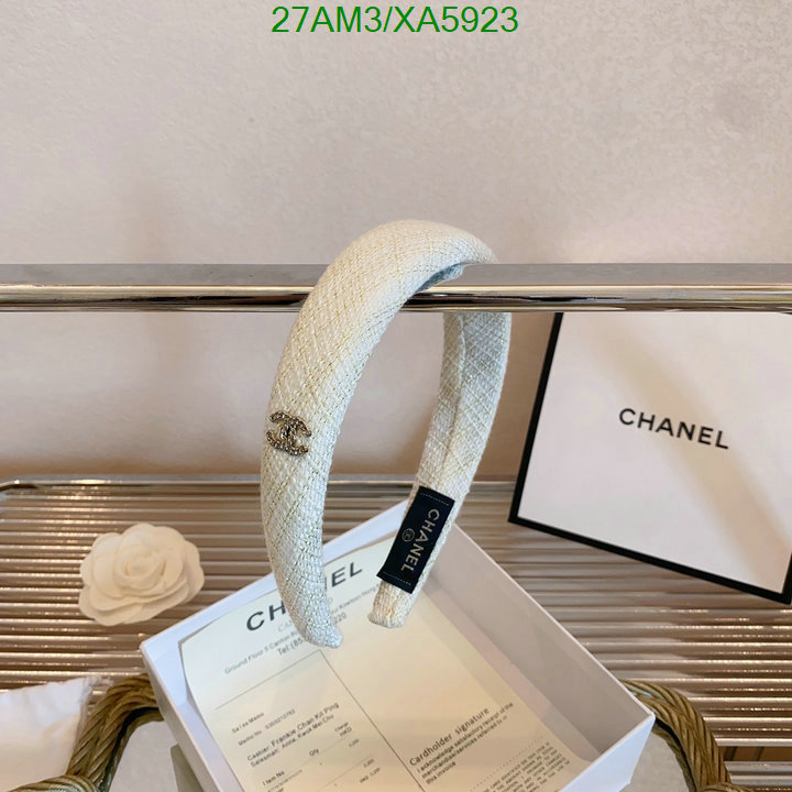 Headband-Chanel, Code: XA5923,$: 27USD