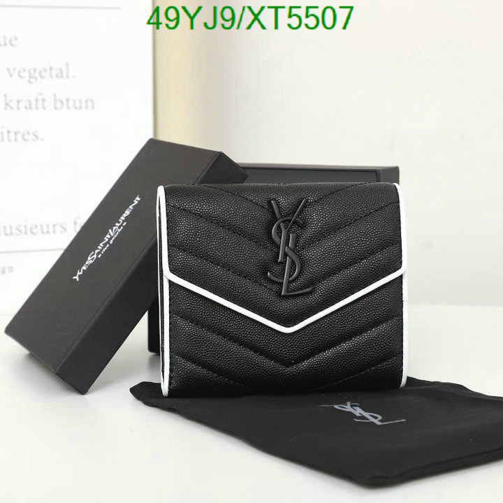YSL Bag-(4A)-Wallet-,Code: XT5507,$: 49USD