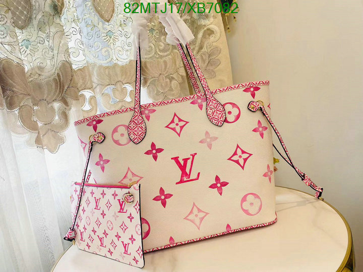 LV Bags-(4A)-Neverfull-,Code: XB7082,$: 82USD