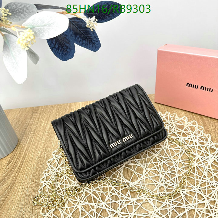 Miu Miu Bag-(4A)-Diagonal- Code: RB9303 $: 85USD