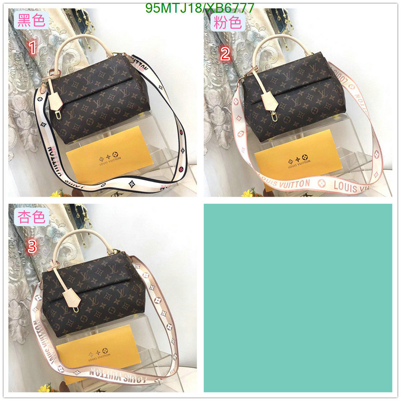 LV Bags-(4A)-Handbag Collection-,Code: XB6777,$: 95USD