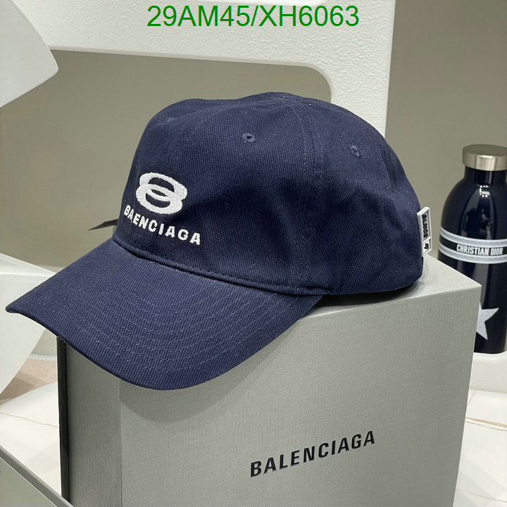 Cap -(Hat)-Balenciaga, Code: XH6063,$: 29USD