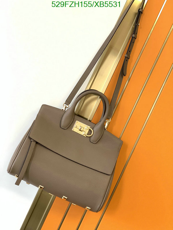 Ferragamo Bag-(Mirror)-Handbag-,Code: XB5531,$: 529USD