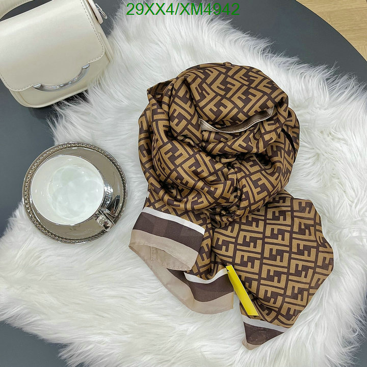 Scarf-Fendi, Code: XM4942,$: 29USD