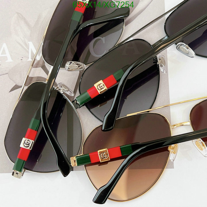 Glasses-Gucci, Code: XG7254,$: 65USD