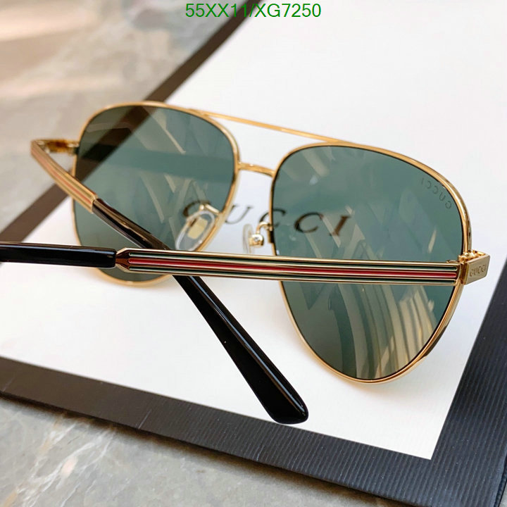 Glasses-Gucci, Code: XG7250,$: 55USD