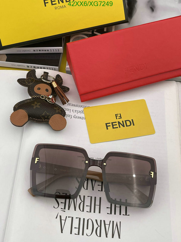 Glasses-Fendi, Code: XG7249,$: 42USD