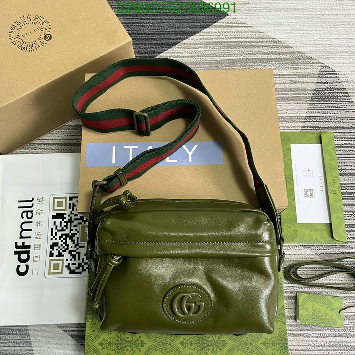 Gucci Bag-(Mirror)-Diagonal-,Code: XB6991,$: 229USD