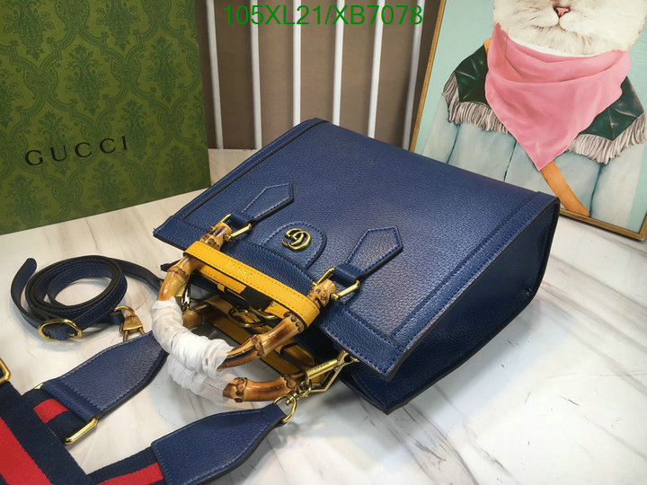 Gucci Bag-(4A)-Diana-Bamboo-,Code: XB7078,$: 105USD