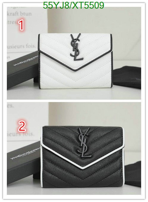 YSL Bag-(4A)-Wallet-,Code: XT5509,$: 55USD