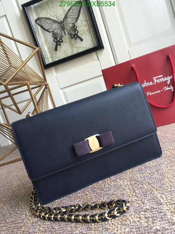 Ferragamo Bag-(Mirror)-Diagonal-,Code: XB5534,$: 279USD