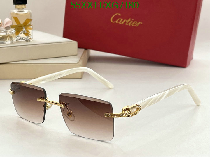 Glasses-Cartier, Code: XG7180,$: 55USD
