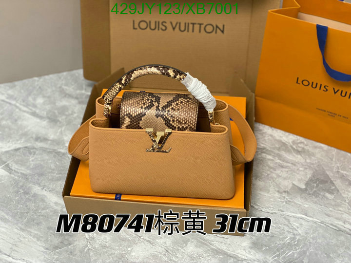 LV Bags-(Mirror)-Handbag-,Code: XB7001,