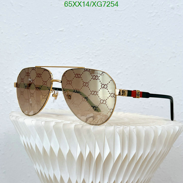 Glasses-Gucci, Code: XG7254,$: 65USD
