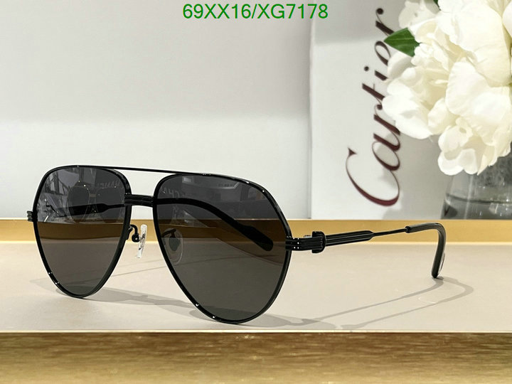 Glasses-Cartier, Code: XG7178,$: 69USD