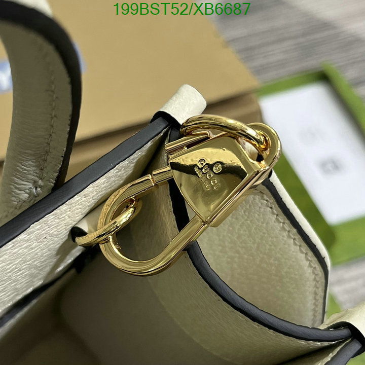 Gucci Bag-(Mirror)-Diagonal-,Code: XB6687,$: 199USD