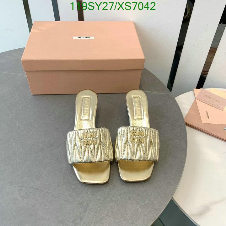 Women Shoes-Miu Miu, Code: XS7042,$: 119USD