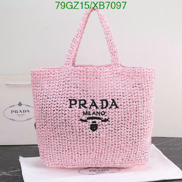 Prada Bag-(4A)-Handbag-,Code: XB7097,$: 79USD