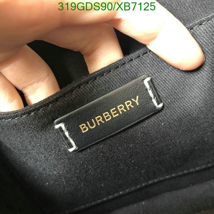 Burberry Bag-(Mirror)-Diagonal-,Code: XB7125,$: 319USD