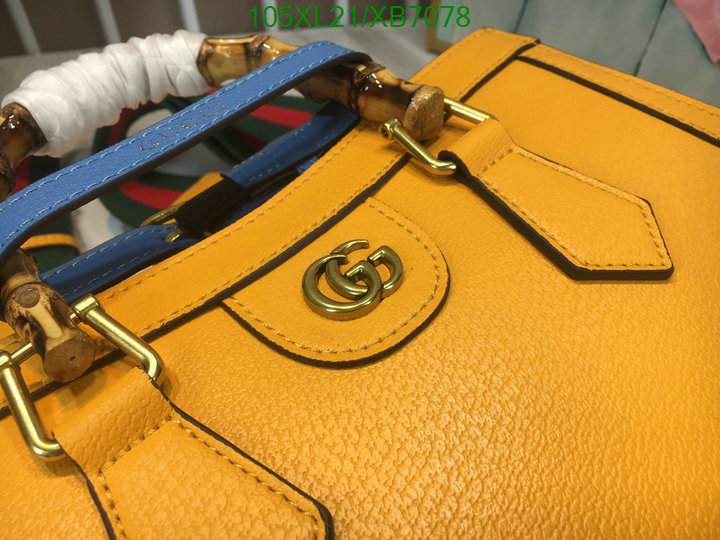 Gucci Bag-(4A)-Diana-Bamboo-,Code: XB7078,$: 105USD